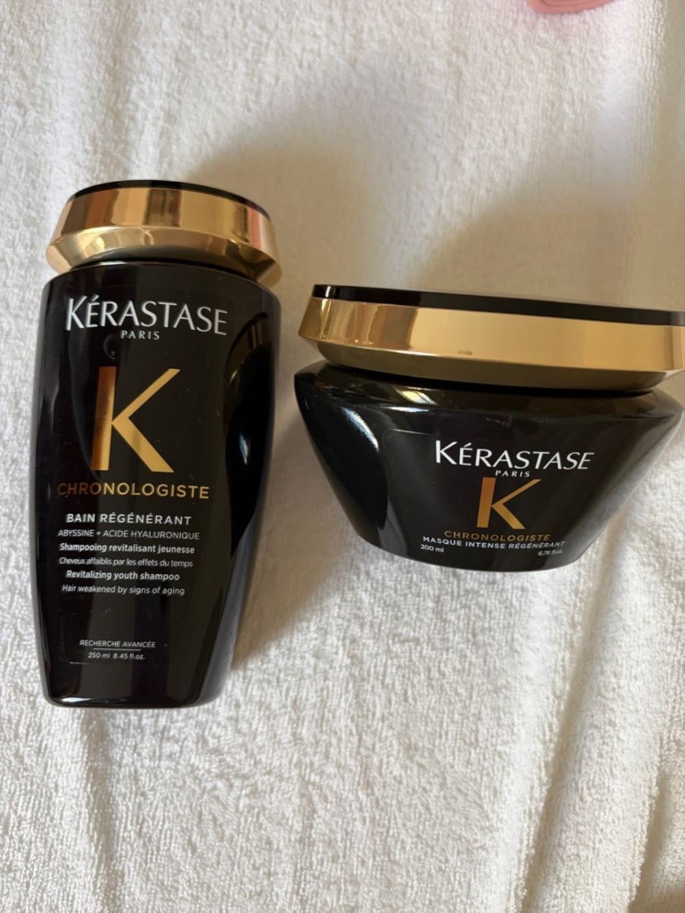 Kérastase Chronologiste Revitalizing Hair Care Set - Black & Gold